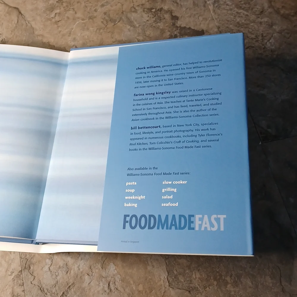 Williams Sonoma Asian Food Made Fast Cookbook